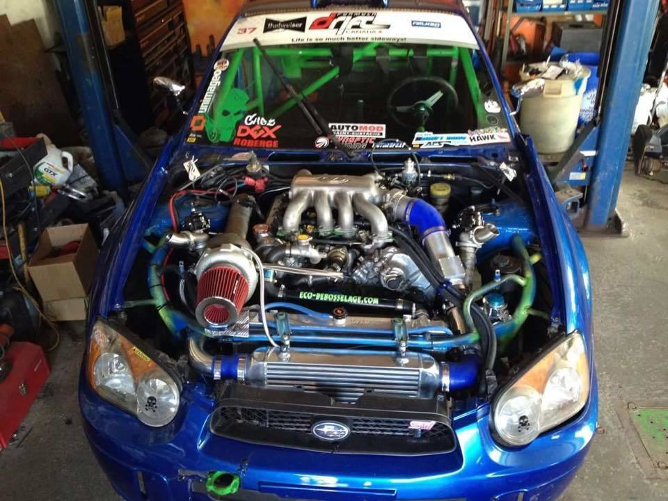 2jz в Субару