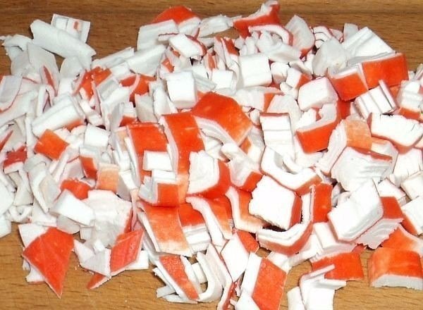 Салат с пекинской капустой и крабовыми палочками.Пекинскую капусту я открыла для себя совсем ... - 3