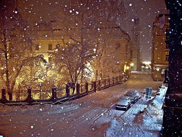 Всю ночь густо падал снег, заглушая звуки большого города, и наутро стало казаться, что теперь можно ...