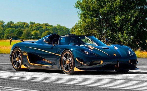 Koenigsegg Agera RS ‘Naraya’.Внешний вид и салон этого Koenigsegg отделали 18-каратным золотом, при ...