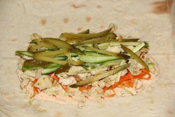 ШАУРМА С КУРИЦЕЙ И КОРЕЙСКОЙ МОРКОВКОЙ.ИНГРЕДИЕНТЫ: лаваш армянский (тонкий) 2 упаковки грудка ... - 5