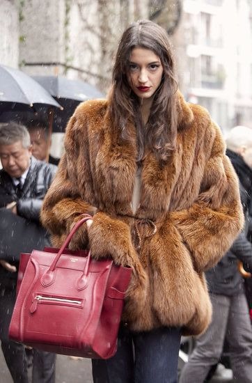 Street Style. Fur winter. - 4