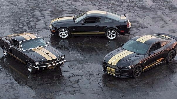 Shelby GT-350 H 1966, Shelby GT-H 2006 & Shelby GT-H 2016