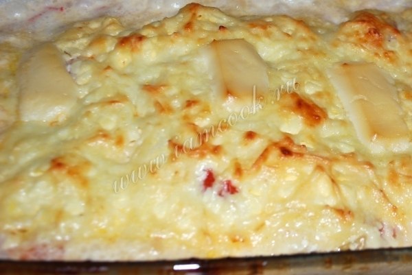 Куриная запеканка по-французски.Ингредиенты:Куриное филе - 400 грамм;Картофель - 2 шт;Лук - 1 ... - 8