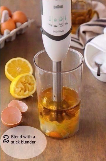 ДОМАШНИЙ ВКУСНЕЙШИЙ МАЙОНЕЗ.Намного полезнее чем магазинный :)ИНГРЕДИЕНТЫ: 2 яйца 3 столовых ложки ... - 3