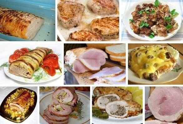 Подборка мясных блюд.1. Запеченное мясо с корицей и приправами - объедениеИнгредиенты:свиное мясо - ...