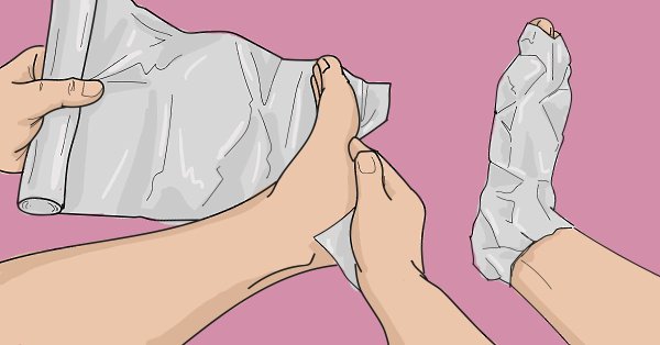 Оберни ноги фольгой в несколько слоев. То, что случится через 1 час, удивит твоего врача! ...