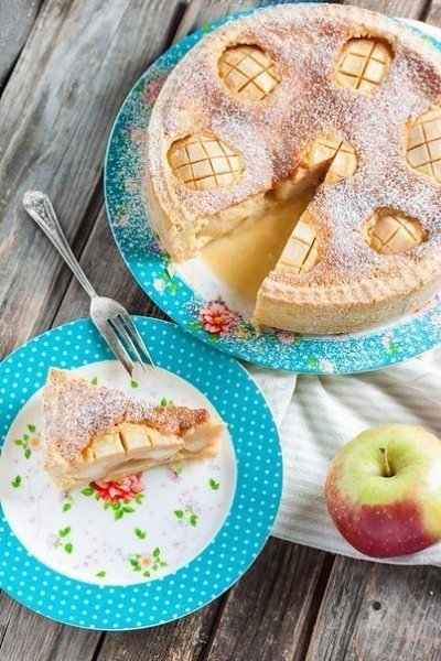 ЯБЛОЧНЫЙ ПИРОГ С ВКУСНЕЙШЕЙ ЗАЛИВКОЙ.Ингредиенты:Для теста:- Мука — 2,5 стакана- Сливочное масло — ... - 3
