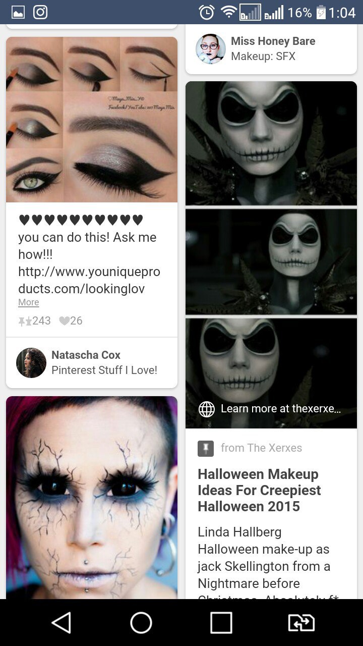  7D Make up HALLOWEEN  1500 - 5