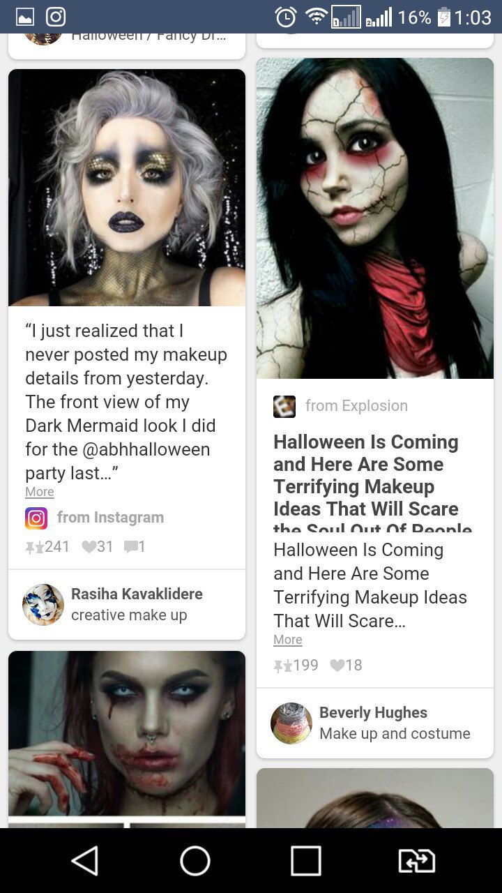  7D Make up HALLOWEEN  1500 - 8