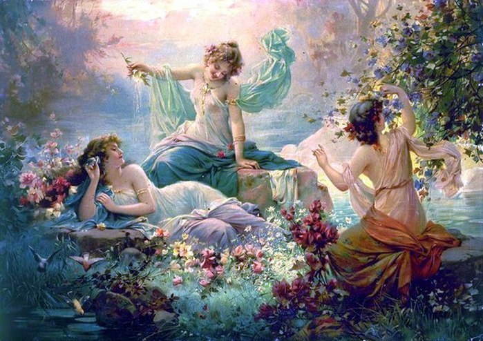 ))).   .    Hans Zatzka (1859-1945)   ... - 12