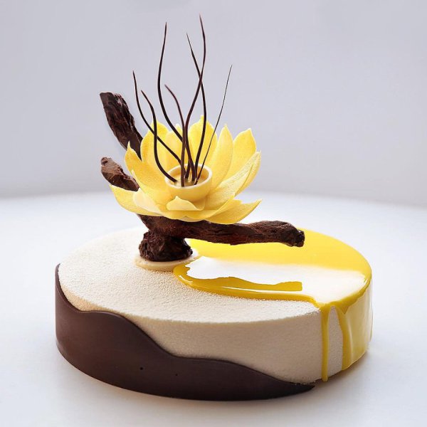 Зеркальная глазурь.Ингредиенты:Желатин — 12 г Сахар — 150 г Вода — 75 млСироп глюкозы или кукурузный ... - 2