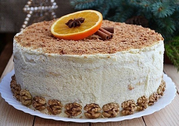 Творожный торт. Этот нежный и очень вкусный домашний торт всегда на моем праздничном столе. Вам ... - 8