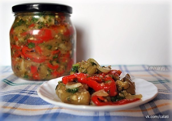 Баклажаны маринованные