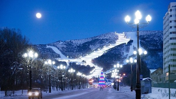 Южно-Сахалинск. Спортивно-туристический комплекс Горный воздух. - 2