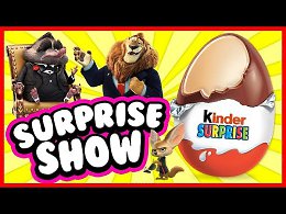 Surprise Show!!! Kinder Surprise - . Zootopia -    !!!