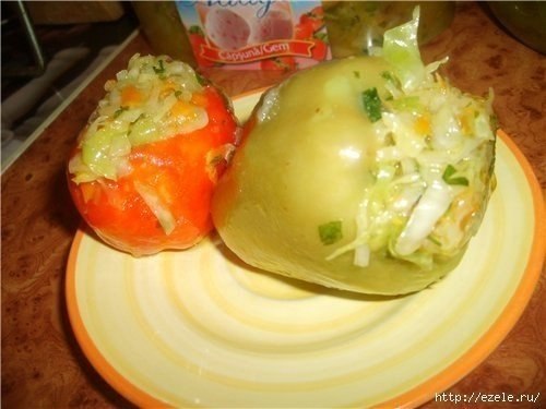 Перец фаршированный капустой на зиму.#закрутки #заготовки #консервацияИнгредиенты:35-40 шт. сладкого ... - 3