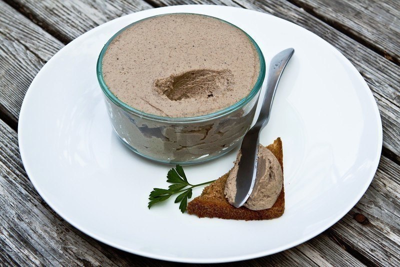 Грибной паштет, минимум калорий .Удивительный и нежный вкус! На 100 гр - 50.2 ккал белки - 6.52 ...