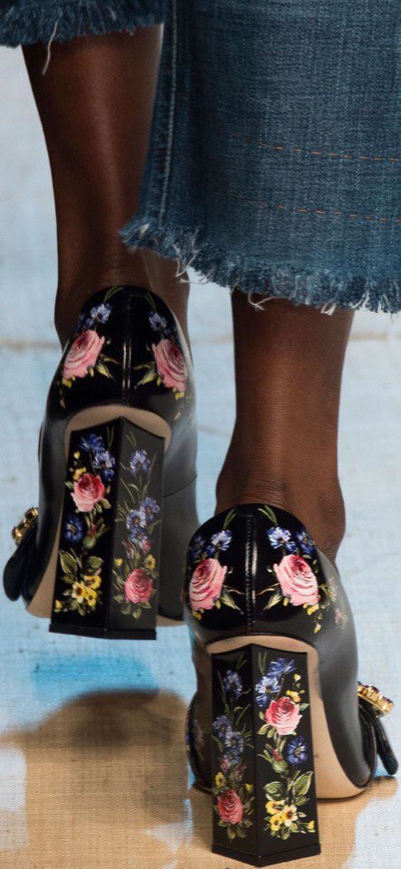 Dolce&Gabbana SS 2017 women's footwear