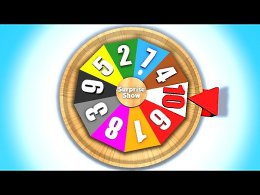 Teaching toddlers colors and numbers. Learning videos for kids - 3d colored board and numbers.