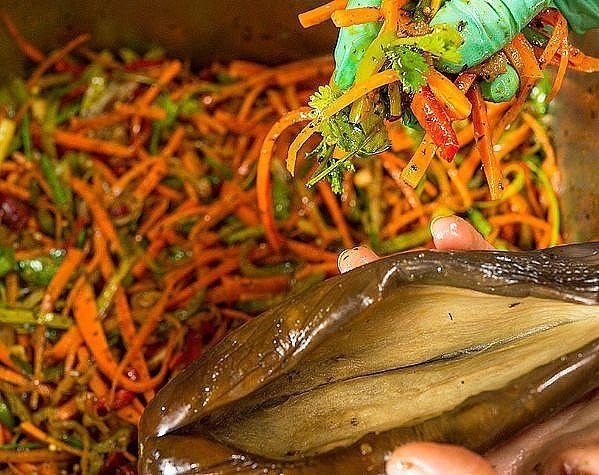 ОЧЕНЬ ВКУСНЫЕ ПЕРВЫЕ БЛЮДА.Рассольник с говядинойИнгредиенты говядина – 450 г мякоти с костью корень ... - 9