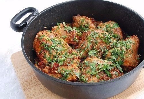 Чахохбили.Одно из вкуснейших блюд грузинской кухни.Фазан, по-грузински «хохоби», ранее широко ...