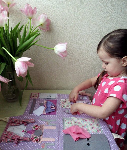 Игровой домик-сумочка для куколки #Рукодельницам_в_копилку@roditeli_i - 2