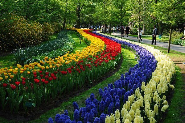 Международная выставка цветов Floralia Brussels ежегодно проходит весной в парке на территории замка ...