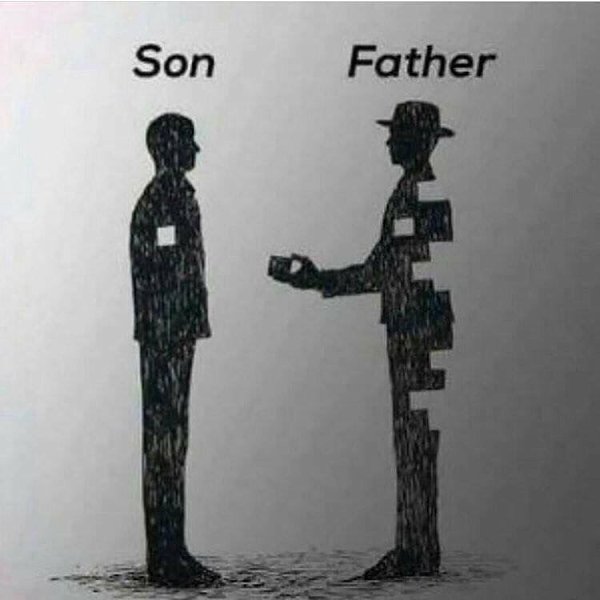 Родители сжигают себя, освещая нам дорогу...