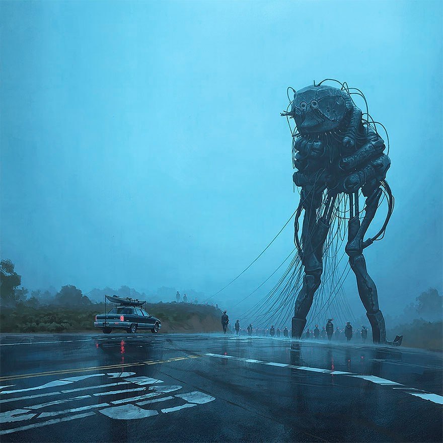 Art by Simon Stlenhag - 2