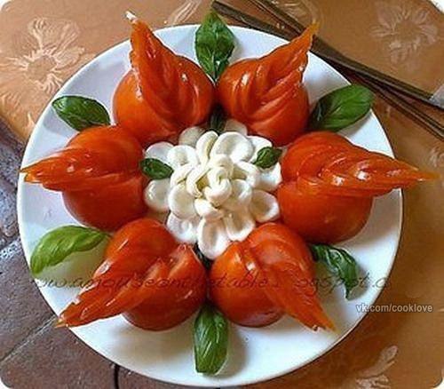 Праздничные овощные нарезки