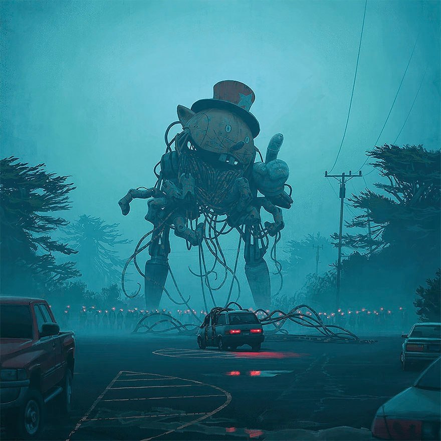 Art by Simon Stlenhag