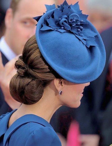 Очаровательные шляпки Кейт Миддлтон - 7