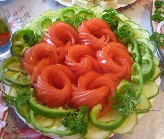 Праздничные овощные нарезки - 2