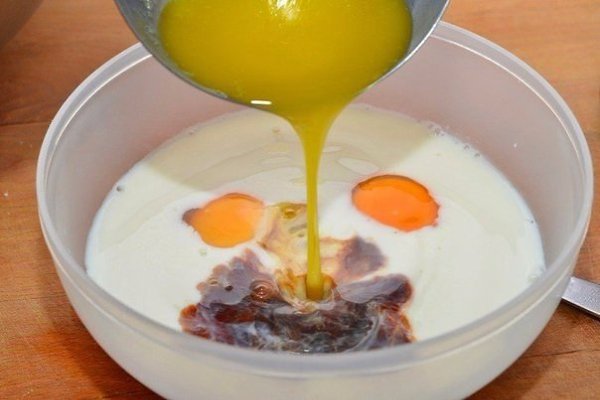 Классические маффины.Ингредиенты:Мука пшеничная — 240 гМолоко — 240 млСахар — 150 гРазрыхлитель — 2 ... - 3