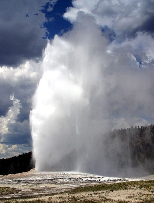 2.  (Steamboat Geyser, Yellowstone).      ...