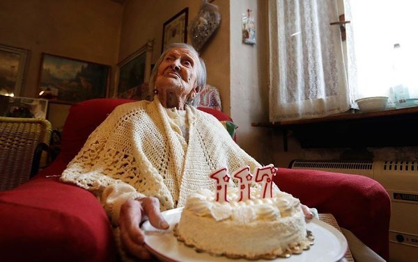 По статистике, лишь 1 человек на 2 миллиарда перешагивает порог 116 лет.