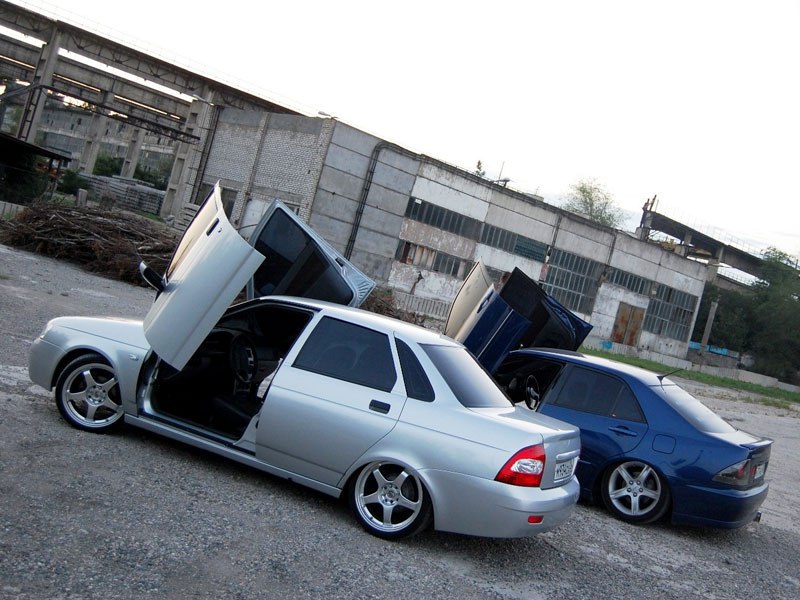 3D Тюнинг - Lada Приора хэтчбек, 1,6 л, 2012 года тюнинг DRIVE2