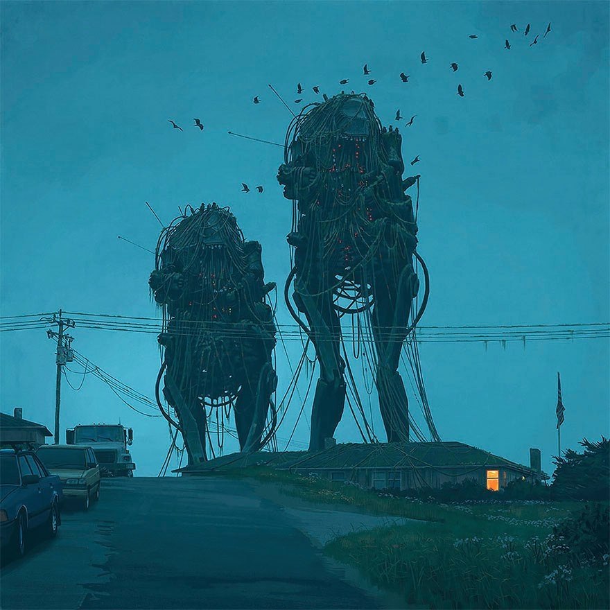 Art by Simon Stlenhag - 3