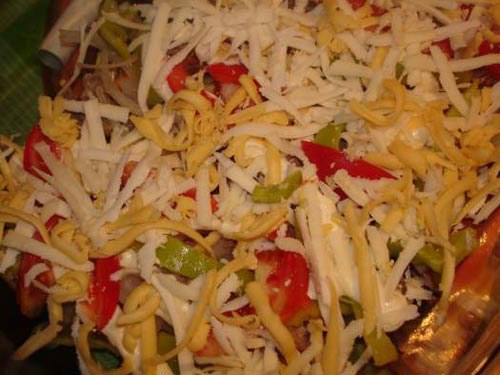 Запечённое соте с баклажанами и мясом. Очень вкусное блюдо. Наверное одно из моих любимых овощных ... - 6