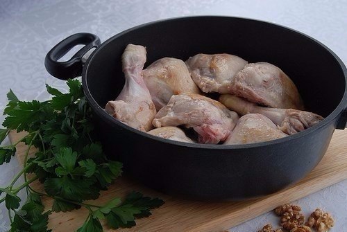 Чахохбили.Одно из вкуснейших блюд грузинской кухни.Фазан, по-грузински «хохоби», ранее широко ... - 3