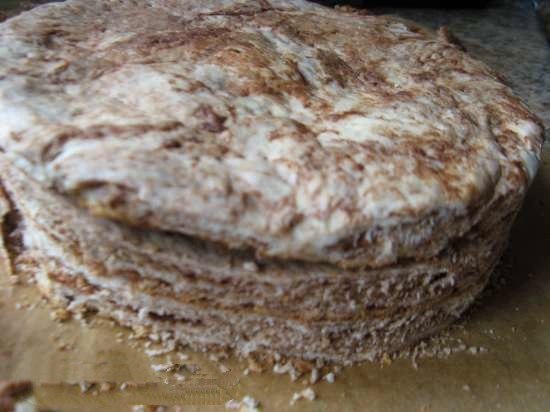 Торт шоколадный песочный с творожным кремом. Ингредиенты Для теста Масло сливочное 100 гр. мука ... - 7