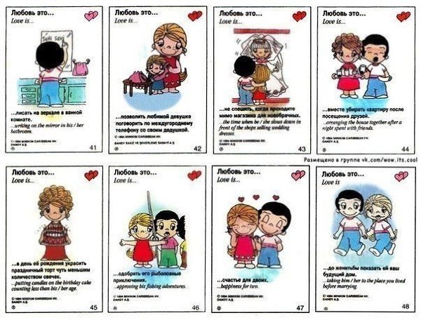 Полная серия вкладышей