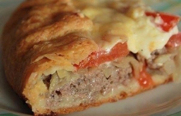 Пироги мясные, грибные, сырные! Да какие любите! Угощайтесь! ПОДБОРКА САМЫХ СЫТНЫХ ПИРОГОВ 1. ПИРОГ ... - 4