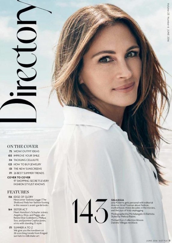 Julia Roberts for InStyle US Magazine - 7