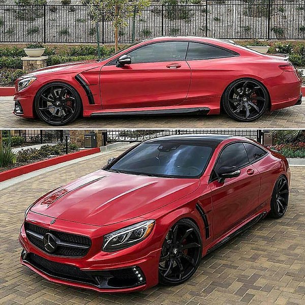 Mercedes S-Coupe Wald Black Bison