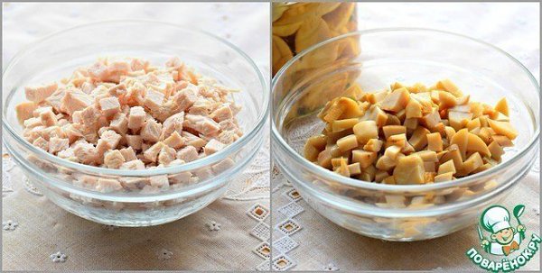 Два красивых и вкусных салата на Новогодний стол.Салат
