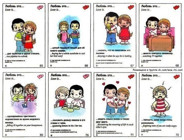 Полная серия вкладышей