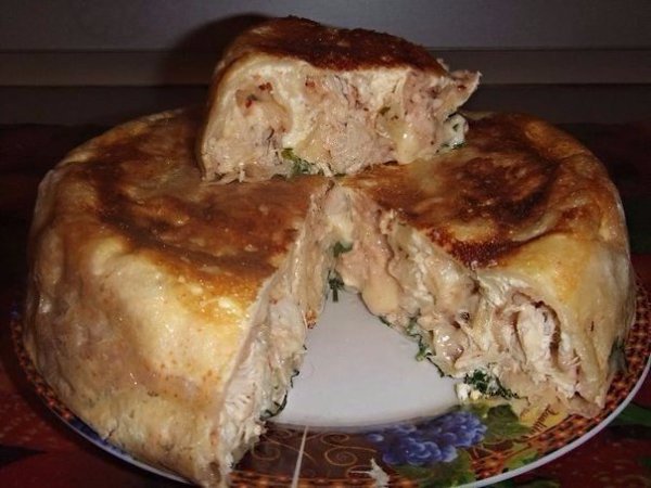 Пироги мясные, грибные, сырные! Да какие любите! Угощайтесь! ПОДБОРКА САМЫХ СЫТНЫХ ПИРОГОВ 1. ПИРОГ ... - 3