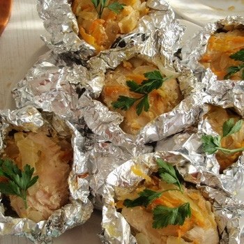 Невероятно вкусный ужин Узелки с мясом и сыром. Ингредиенты: Филе говядины(можно взять любое) 300 ... - 4